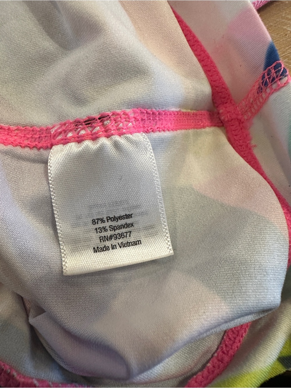 Xersion Women’s Medium Geometric Racerback Tank 🌈💗 - Picture 6 of 7